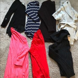 7 women’s tops all EUC!